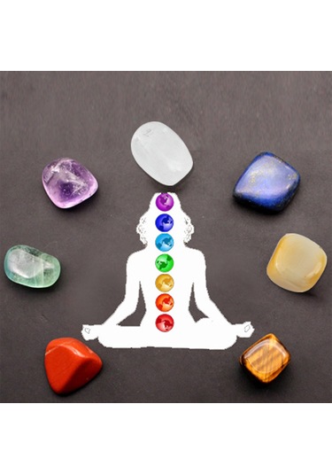 Qingmipy 7 Çakra Doğal Kristal Taşları: Ruhsal Meditasyon Ve İyileştirici Enerji Dekoru