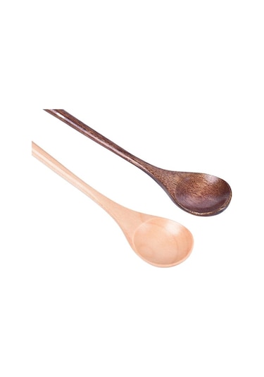 3 Tahta Kaşık Uzun Saplı Kaşık Çocuk Kaşığı Tahta Pirinç Çorbası Tatlı Kaşığı