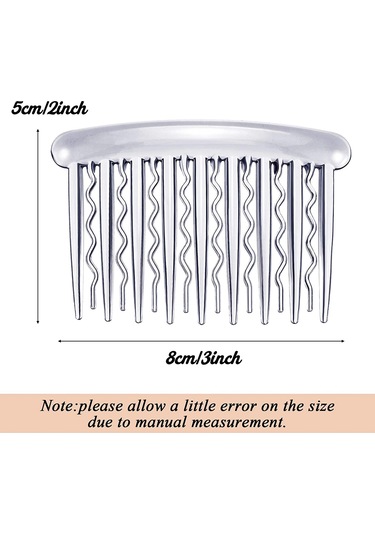 Moveevo Retro Yüksek Kaliteli Dalgalı Dişli Tarak