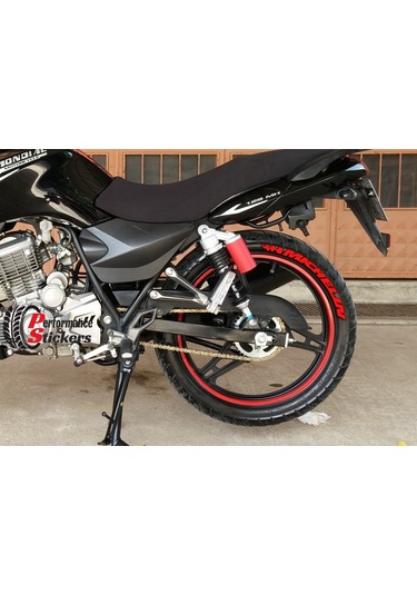 MİCHELİN Motorsiklet Lastik Yazısı Sticker 4 Adet w