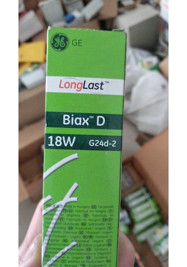 General Electric Longlast Biax D/E 18W/830 G24D-2