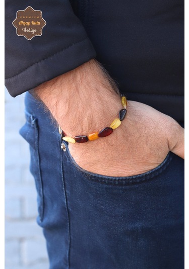 Orijinal Ukrayna Damla Kehribar Bay Bayan Bileklik 201023502