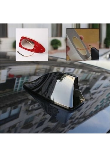 Extra Marketing Volkswagen Passat Uyumlu Oto Balık Sırtı Anten Elektrikli Köpekbalığı Balina Tavan Anteni