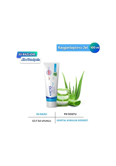 Acto Lubricant Kayganlaştırıcı Jel 100 ML