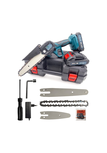 Staxx Power Uzun Kısa 10-15 CM Pala Akülü Dal Budama Makinesi 24V