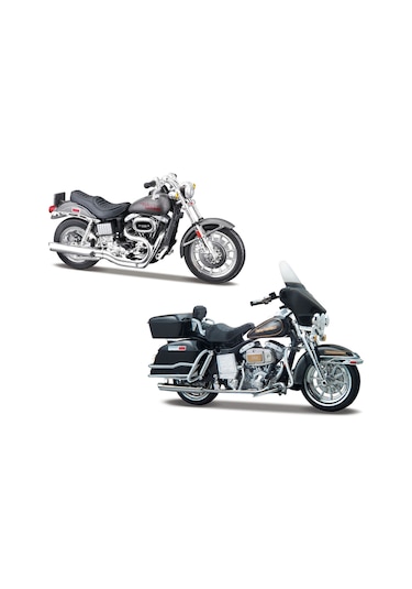 1/18 Harley-davidson İkili Motorlar 70'ler