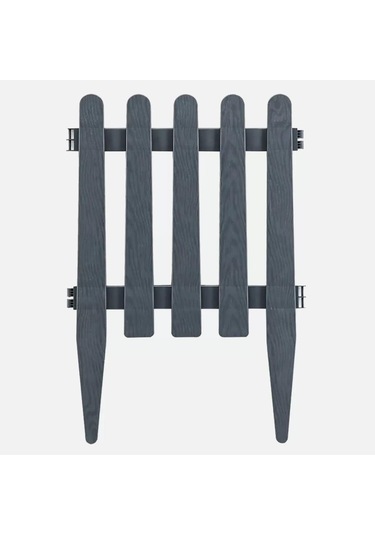 Omnipazar So-ıbc2 Eko İstanbul Bahçe Çiti 4'lü Set 40x59 Cm Antrasit