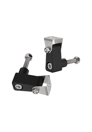 Xiyyadms Kymco Xciting 250/300/400, K-xct300, Nikita, Downtown350 Ve Gdınk Ak550 İçin Alüminyum Led Spot Lambası Tutucusu Çift Set - Dayanıklı, Kolay Kurulum