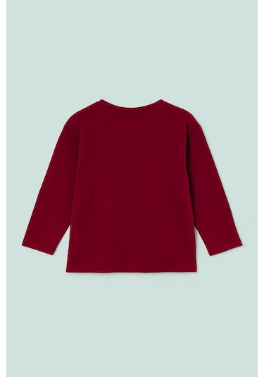 Erkek Çocuk %100 Pamuk Baskılı Uzun Kollu Tişört - Bordo 3-4 Yaş 8-9 Yaş Bordo Erkek Çocuk %100 Pamuk Baskılı Uzun Kollu Tişört - Bordo 3-4 Yaş 8-9 Yaş Bordo