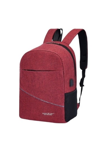Bilgisayar Çantası Sırt Çantası Öğrenci Okul Çantası 9eslg1 Açık Kırmızı