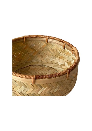 Suntek Dokuma Meyve Sepeti Masaüstü Oturma Odası Için M Kahverengi