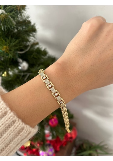 Kadın 14k Xuping Gold Özel Seri Vip Kadın Bileklik Altın