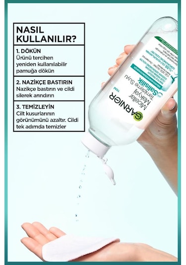 Salisilik Micellar Makyaj Temizleme Suyu 400ml 3600542661706-11186