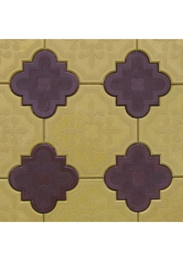 Plastik Parke Taşı Kalıbı Tekli Büyük Orkide 2,5 Cm (10 Ad)