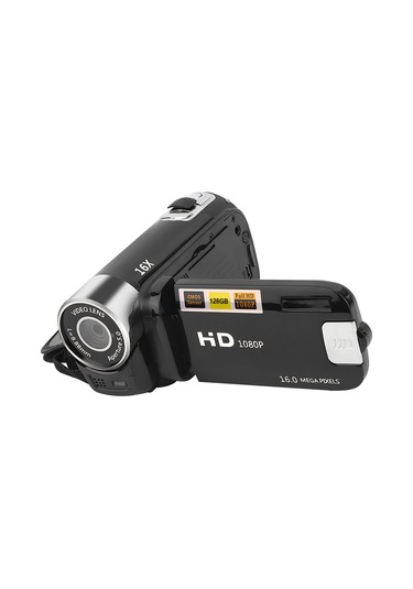 Geeroyoo Dh-90 Dijital Kamkorder: 4k Video & 48m Fotoğraf Çekimi, 16x Dijital Zoom, 2.7 İnç Döner Lcd Ekran, 32gb Hafıza Desteği, Dahili Pil