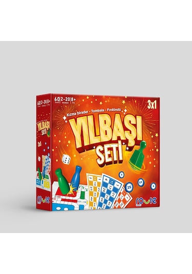 Kızma Birader -Tombala - Fırdöndü Yılbaşı Seti