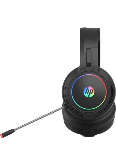 Hp Dhe-8006 Kablolu Mikrofonlu Usb 7.1 Rbg Siyah Oyuncu Kulaklığı