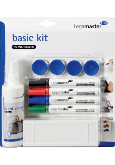 Legamaster 125100 Beyaz Yazı Tahtası Aksesuar Basic Kit