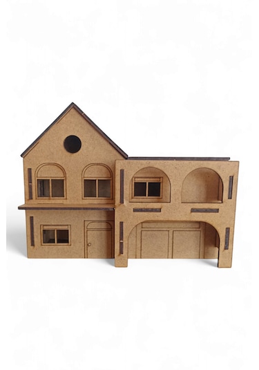 Ahşap Maket Konak 200 X 150 X 121mm