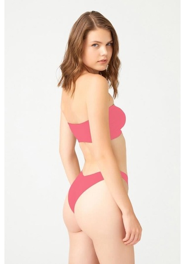 Lazer Kesim Kadın Brezilya Külot 3'lü Paket-1 Çok Renkli 1 Çok Renkli