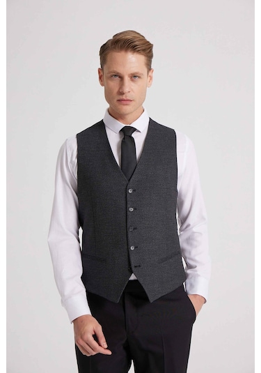 Ds Damat Antrasit Yelek 3hf01ort01600 Ds Damat Antrasit Yelek 3hf01ort01600