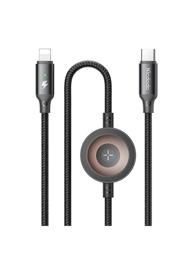 Mcdodo CA-5680 36 W Type -C Hızlı Şarj Kablosu 1.5 M Siyah