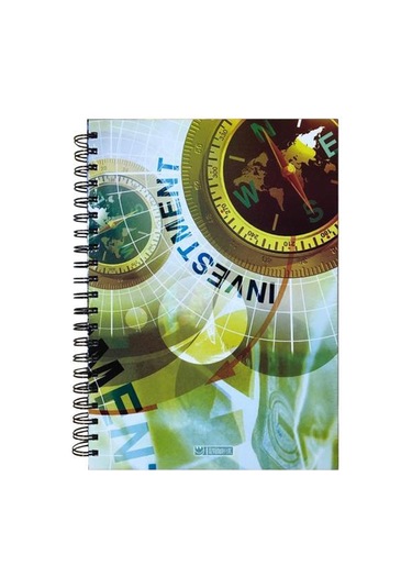 Özgün 20x28 Spiralli 4 Konulu Defter 160 Yp. Çizgili