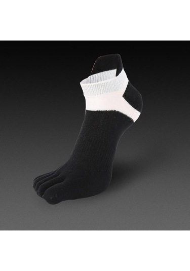 Jmsstore Erkek Saf Pamuk Spor Çorap 1 Çift - Siyah