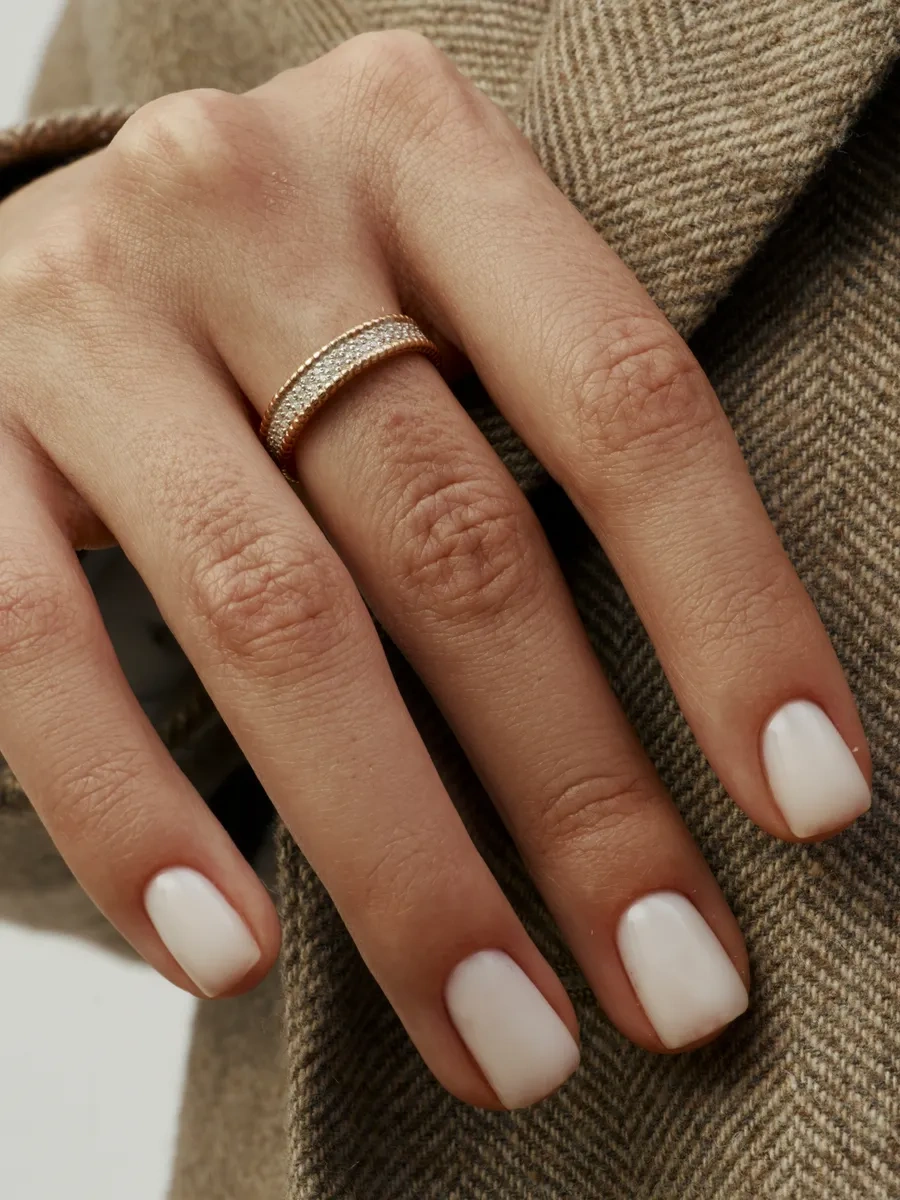 Zoloto Russkih 925 Ayar Gümüş Yüzük, Parlak Işıltılı, Taşlı, Altın Kaplama 363181100 Gri