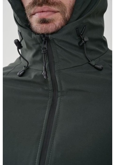 Exuma Erkek Mont 2311142-Khaki Koyu Haki