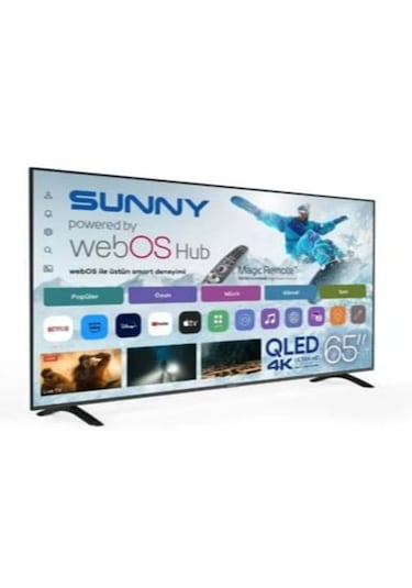 Sunny SN65QUMLN-W02M 65" QLED Ultra HD 4K WebOS TV