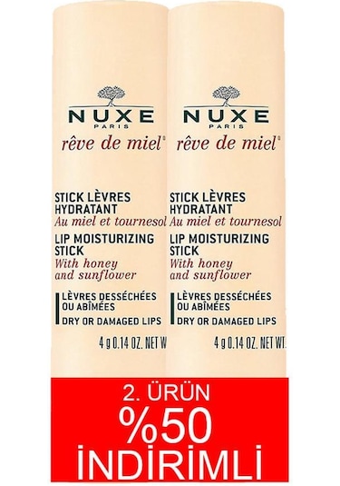 Nuxe Reve De Miel Stick Levres Dudak Kremi 2 x 4 G