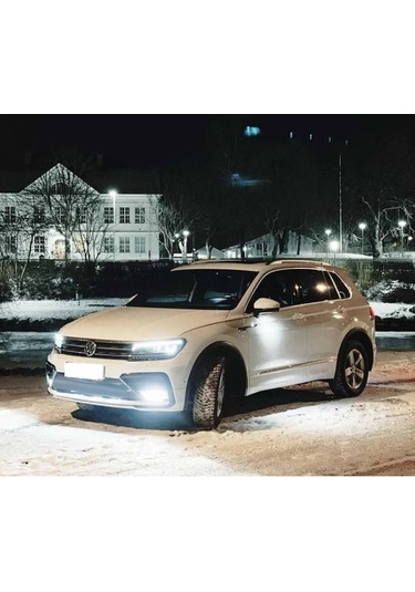 Volkswagen Tiguan Led Xenon Sis Farı Ampulü H8 6000k Beyaz Işık