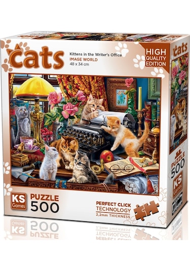 Ks Games 500 Parça Yavru Kediler Puzzle