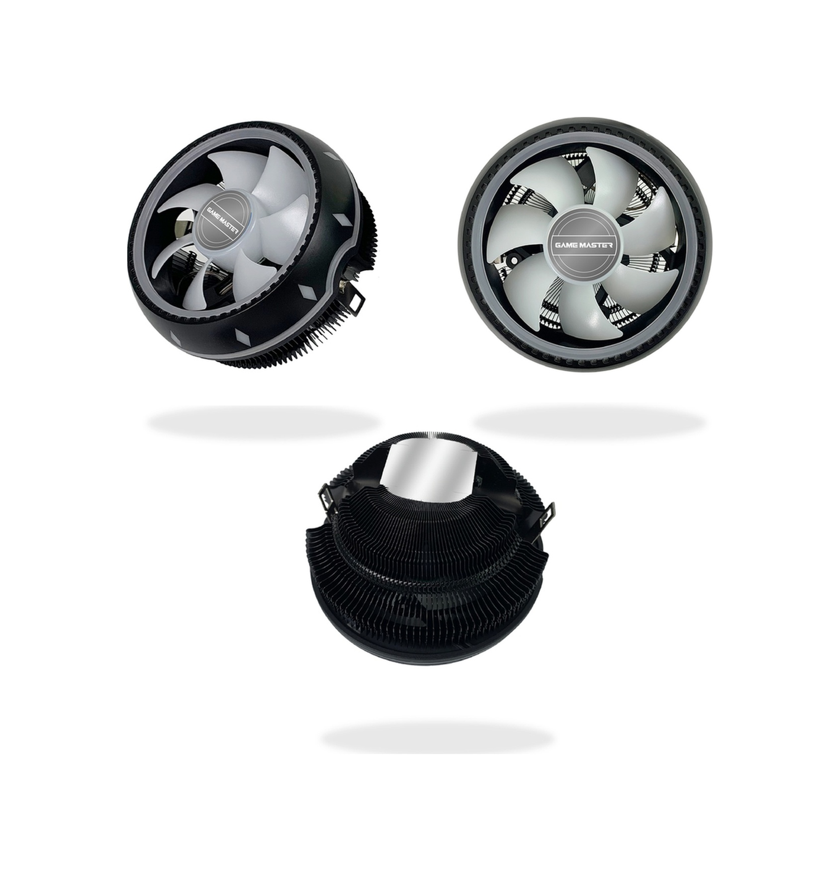 Game Master Gm-95 Rainbow Ufo Tipi Siyah Cpu Fan