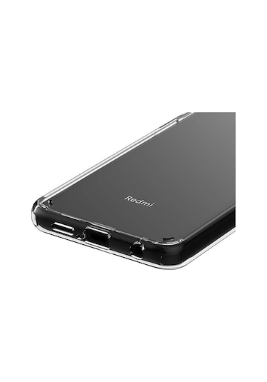 Xiaomi Redmi Note 9 Pro Kılıf Zore Coss Şeffaf Sert Silikon Kılıf Renksiz