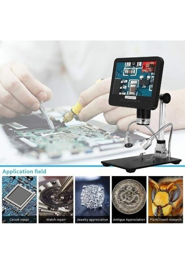 Andonstar Ad206s Endoskoplu Çift Lensli Hd Dijital Mikroskop