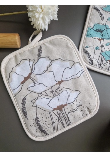 Cherir 2 Adet 19x16 Cm Tutucak Seti 351329011 Keten