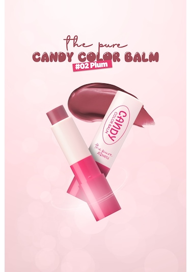 Missha A'pieu The Pure Candy Color Balm 02 Plum