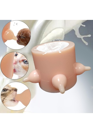 Suntek Kitten Doggie Puppy Süt Besleyici Besleme İç-h-7.5cm