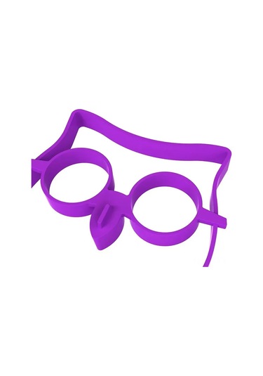 Shineyee Baykuş Şekilli Silikon Yumurta Pişirici, Mutfakda Yumurta Ve Pancake Kalıbı, Pratik Pişirme Aracı Mor