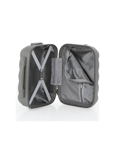 Mçs Polipropilen 2li Valiz Seti Orta & Makyaj V305 S21yy1000074-set 00006 Gri