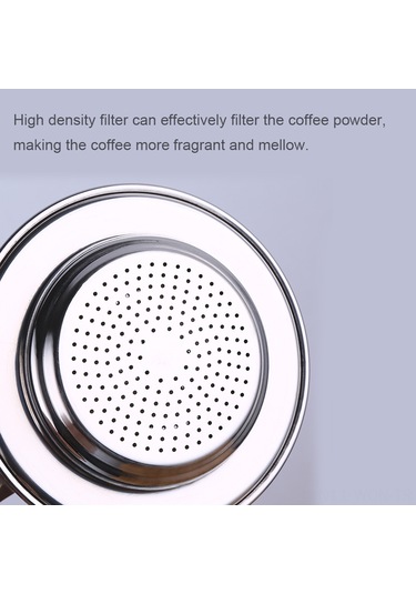 Neevoyu Stahl滴滤咖啡器 304 Paslanmaz Çelik 越南式 Kahve Filtresi Siyah Diğer