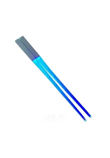 Chopssticks Led Işıklı Yemek Çubukları Ve Sofra Takımı Çift1 Mavi