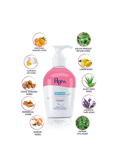 Agiss Tüy Dökücü Krem 10 Özel Kürlü 250 ML