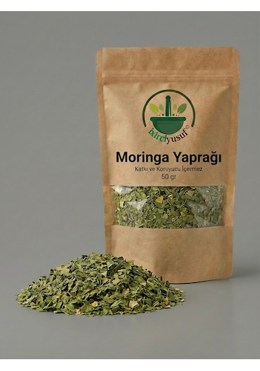 Moringa Yaprağı Moringa Leaf Dried Moringa Leaves Moringa Oleifera Doğal Kurutulmuş 50 G