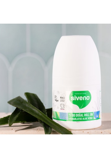 Siveno Aloe Vera İçerikli Vegan Roll-On Deodorant 50 ML