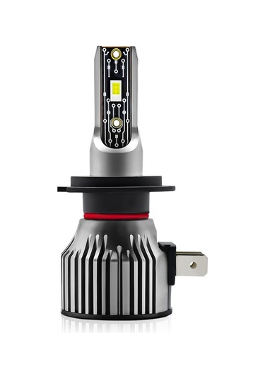 Pazly H7 Ip68 Su Geçirmez Araba Led Far Ampulü Gri - Dayanıklı Ve Parlak