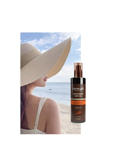 Dermokil Bronzlaştırıcı Güneş Yağı 200 ML