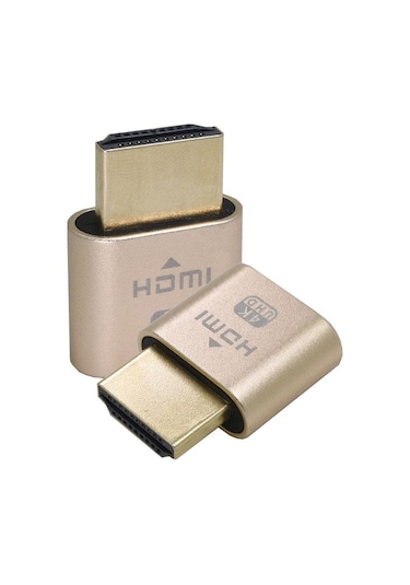 HDMI Plug Yüksek Çözünürlüklü Sanal Monitör Ekran Emülatörü